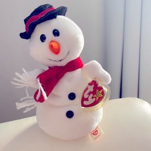 Beanie Baby Original. SNOWBALL. Born December 26, 1996. Unused.